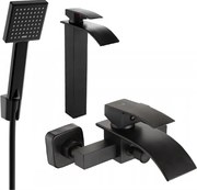 Mexen Aries R45 комплект за вана, черен - 744813R45-70