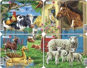Larsen - Пъзел: Серия "Животни от ферма" – 7 части, малък