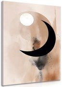Картина на платно – Абстрактни форми ден и нощ