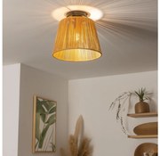 Brilagi - LED плафониера CERIA BOHO 1xE27/40W/230V Ø 28 см кафява
