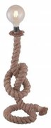 Leuchten Direkt 15480-18 - Настолна лампа ROPE 1xE27/60W/230V