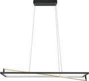 Trio - LED димируем полилей на кабел EDGE LED/35W/230V 2300/3000/4000K черен