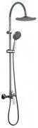 Душ система със смесител, пита, слушалка и шлаух ICT 6544LG, Inter Ceramic
