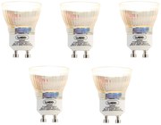 Комплект от 5 GU10 LED крушки 35 мм 3.5W 180 лм 2700K