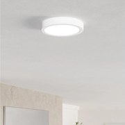 Eglo 901332 - LED таванно осветително тяло за баня FUEVA LED/7,5W/230V Ø16,6 cm IP44 бяло