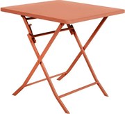 Градинска квадратна маса Hesperide Greensboro,70x70x71 cm - Оранжев