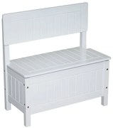 Бяла детска пейка – Roba