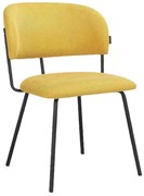 Жълти трапезни столове в комплект от 2 бр. Claudia – Støraa