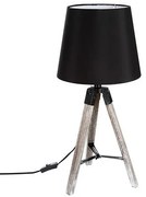 Настолна лампа atmosphera Runo Tripod, 58 cm - Черен