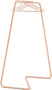 Стоманена стойка за дрехи в цвят сьомга 118x160x57 cm Hang-On – Spinder Design