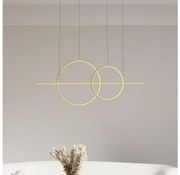 Zuma Line MD7358-2A-3GT - LED полилей CHOLET LED/34W/230V злато