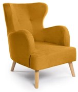 Кресло в цвят горчица Noemye – Bonami Selection