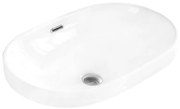 Mexen Viki мивка вградена в плот 61 x 40 см, бяла - 25356100