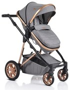 Комбинирана детска количка 2в1 Midas MONI - сив