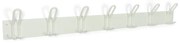 Бяла метална закачалка за стена Miles - Spinder Design