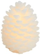 Бяла светлинна декорация ø 10 cm Clara - Si