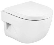 Конзолна тоалетна чиния A346248000, хоризонтално оттичане, Compact, 36x48x40см