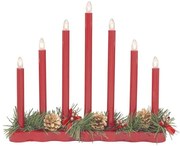 Червен свещник, височина 30 cm Hol - Markslöjd