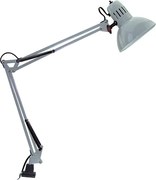 Настолна лампа PENNA, сив, 1хE27