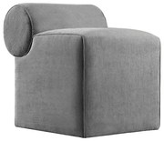 Табуретка TIKI 47x45 см сива