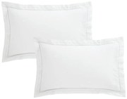 Памучна калъфка за възглавница 50x75 cm Lottie Floral Embroidery – Bianca