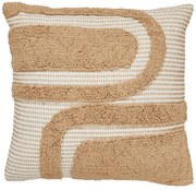 Декоративна възглавница atmosphera Poppy, 50x50 cm, - Бежов