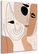 Картина на платно – Абстрактни форми лица