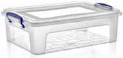 Пластмасова кутия контейнер плитка 10л 41x27,5x12,5cм DUNYA-(30155)