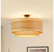 Brilagi - Плафон MONTANA BOHO 1xE27/15W/230V, Ø 60 см, кафяв