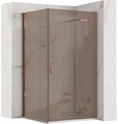 Душ кабина REA Hugo Copper Brush 80x80