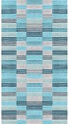 Син килим подходящ за пране 80x150 cm Hali – Vitaus