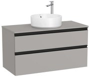 Мебел с две чекмеджета за умивалник върху плот A851960547, 100x46x53.7см