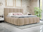 Επενδυμένο κρεβάτι Wizko-Mpez-180 x 200