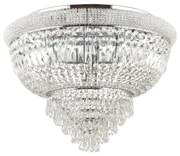 Ideal Lux - Кристален плафон DUBAI 24xE14/28W/230V Ø 78 см хром