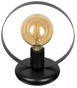 Настолна лампа АПОЛО, черен, 1xE27