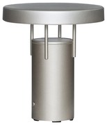 Светлосива LED затъмняваща се настолна лампа (височина 20 cm) BringMe – Hübsch