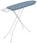 Маса за гладене Kinghoff KH 1938, 107.5x30.5 см, 4 позиции за регулиране, Поставка за ютия, Син