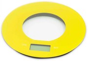 Кухненска дигитална везна SAPIR SP 1651 O, 5 кг, LCD екран, точна и компактна - Жълт
