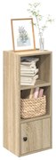 860330 vidaXL Библиотека, сонома дъб, 31x24x77 см, инженерно дърво
