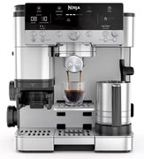 Кафеавтомат 3в1 Ninja Luxe Café Premier ES601EU, 1650W, 15 bar, 2 л, Barista Assist, Режим гореща вода, 4 режима, 3 темп. настройки, Инокс/черен