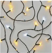 LED Екстериорни Коледни лампички 80xLED/2 функции 13м IP44 топло/студено бяло