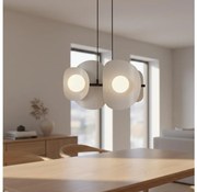 Полилей на кабел ELEMENTI 4xG9/8W/230V сив