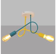 Детски плафон OXFORD 2xE27/15W/230V