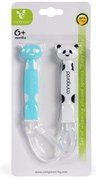 Cangaroo  -  Силиконови лъжици Baby Panda F1607 син