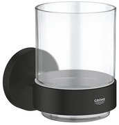 GROHE 411942430 - Стъклена чашка с държач START, черна