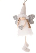 Текстилна Коледна украса 10 cm Angel – Dakls