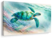 Картина на платно – Морска костенурка в океана