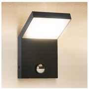 Brilagi - LED външно стенно осветително тяло със сензор RIANO LED/8W/230V антрацит