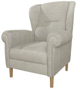 Бежово кресло крило Swan – Ropez