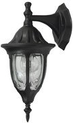 RABALUX Милано 8341, стенен фенер, черен, 1х60W - 8341